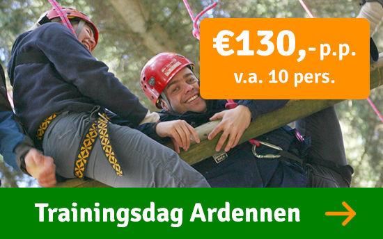 Trainingsdag in de Ardennen
