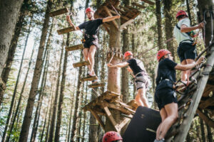 Klimbos Brandsport, avontuur Ardennen